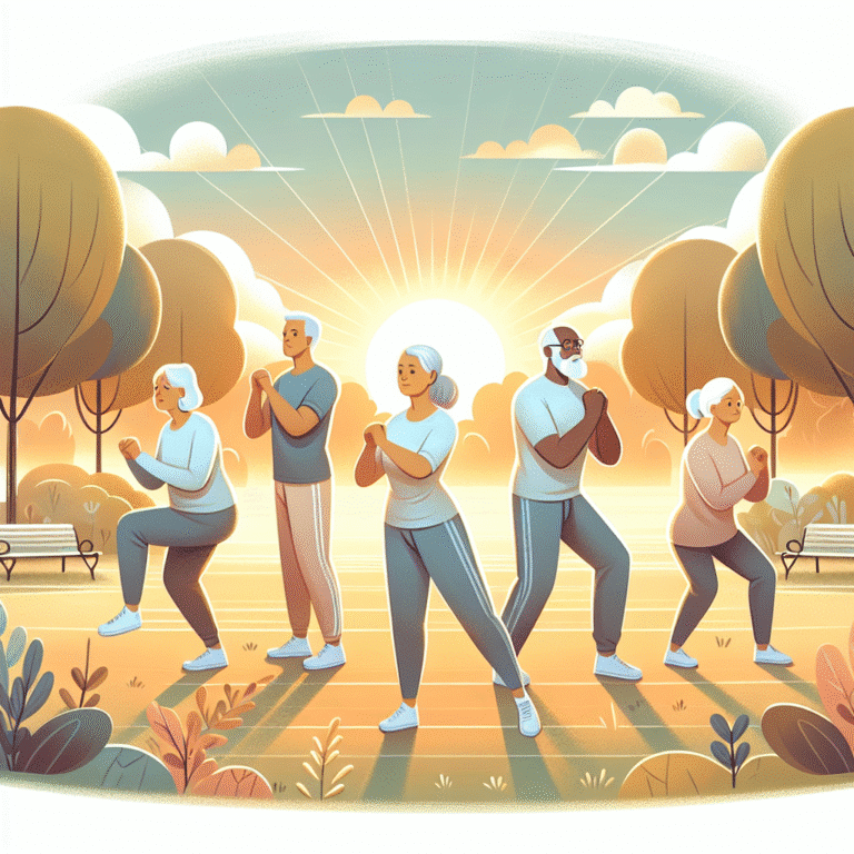 A importância do aquecimento: exercícios matinais para idosos