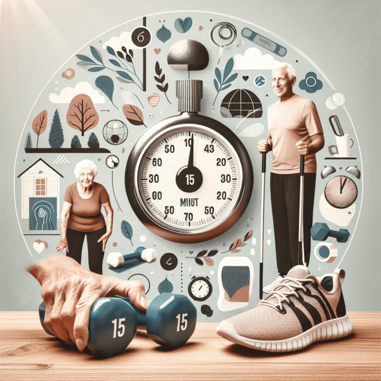 Treinos de 15 minutos: como integrar exercícios na rotina dos idosos