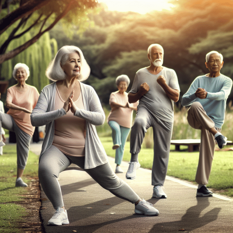 Rotina diária de exercícios para idosos