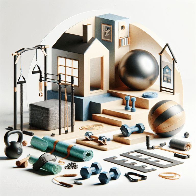 Equipamentos multifuncionais para treinos em casa