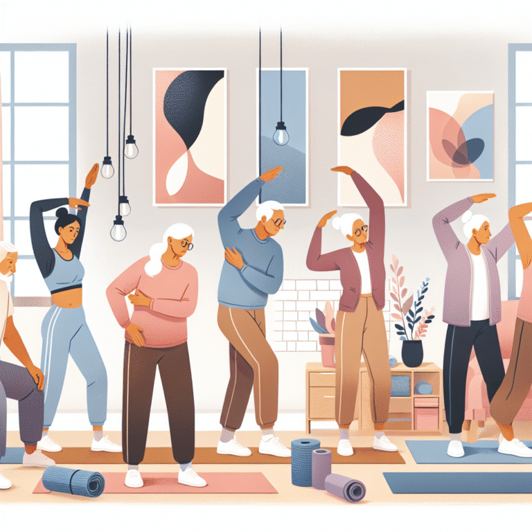 Alongamentos para melhorar flexibilidade na terceira idade