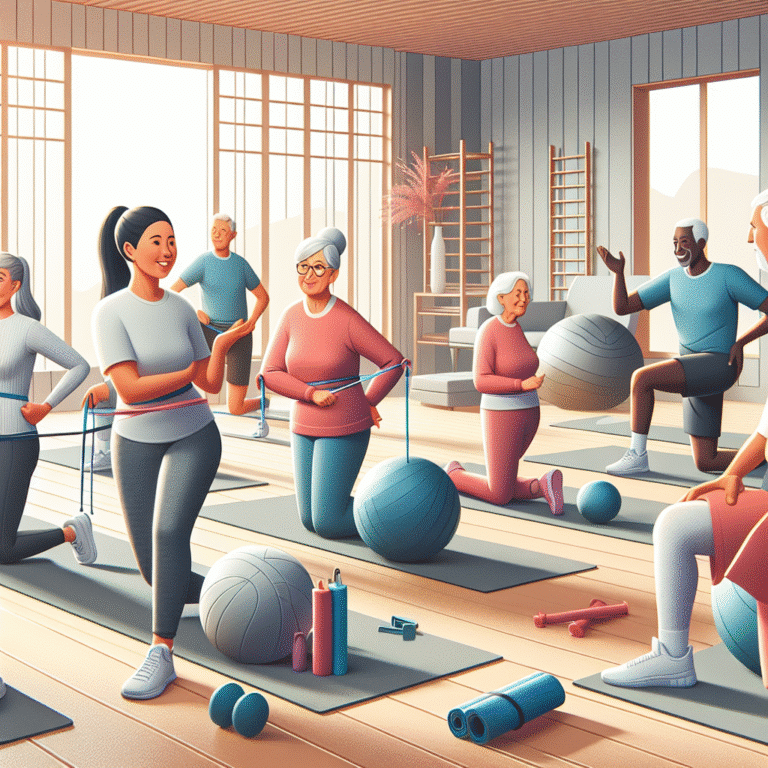 Exercícios funcionais para idosos iniciantes