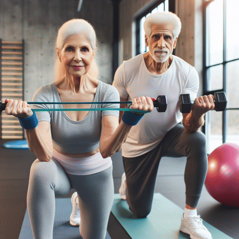 Fortalecimento muscular para idosos: uma abordagem funcional