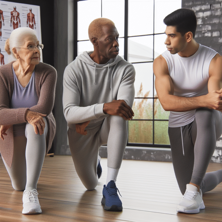 Dicas de aquecimento eficazes para idosos antes do treino