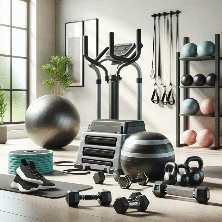 Equipamentos multifuncionais para treinos em casa