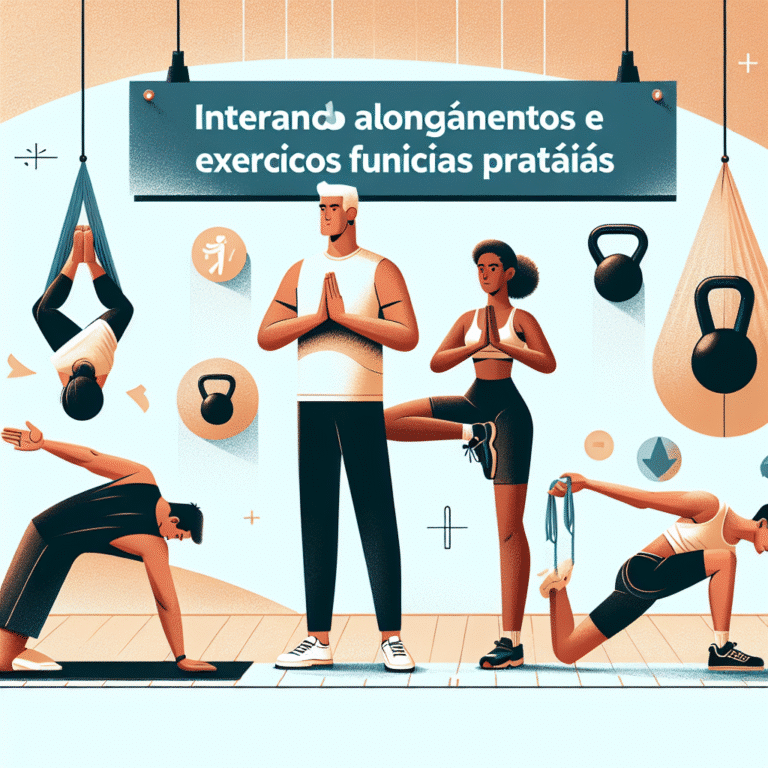 Integrando alongamentos e exercícios funcionais: dicas práticas