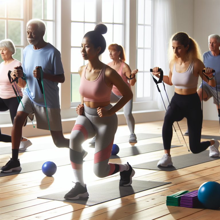 Treinos funcionais sem impacto para idosos