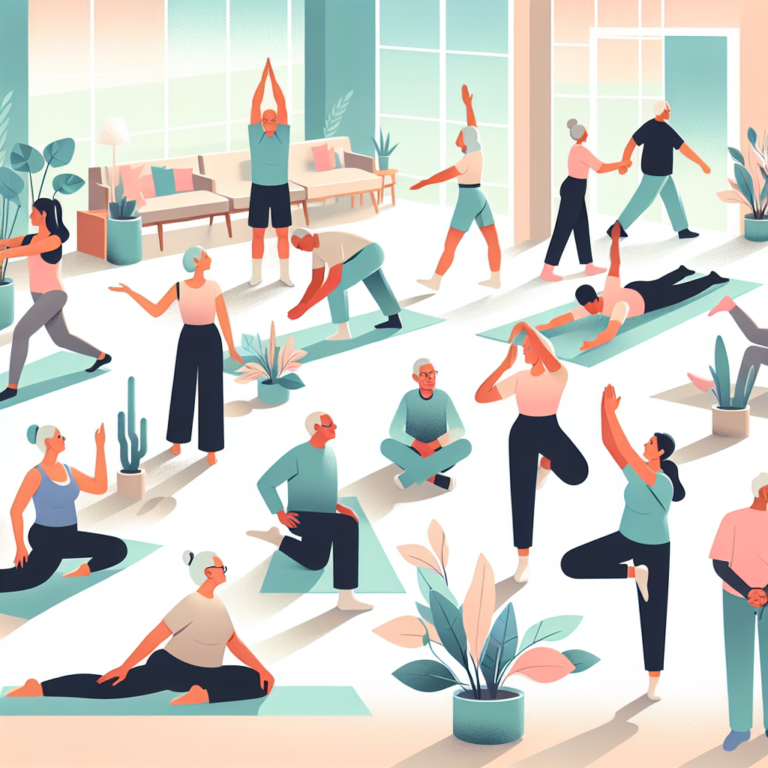 Exercícios para aumentar a flexibilidade em idosos