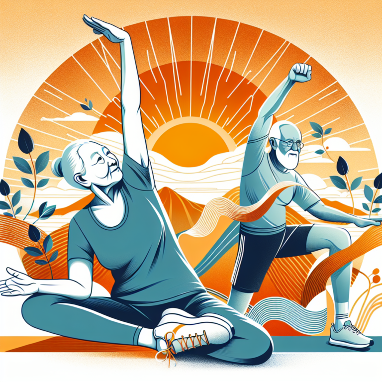 Benefícios dos alongamentos regulares para a saúde dos idosos