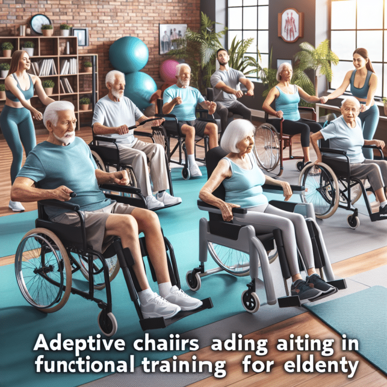 Cadeiras adaptadas: promovendo treinos funcionais para idosos